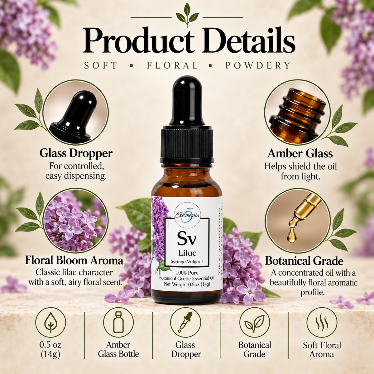 Lilac | Essential Oil | Syringa Vulgaris