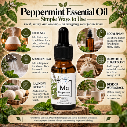 Peppermint | Essential Oil | Mentha Arvensis