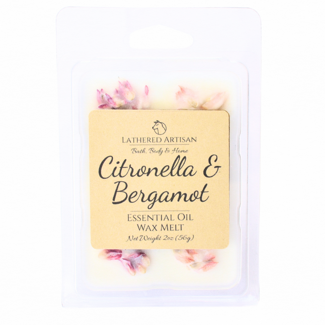 Citronella & Bergamot | Essential Oil | Wax Melts