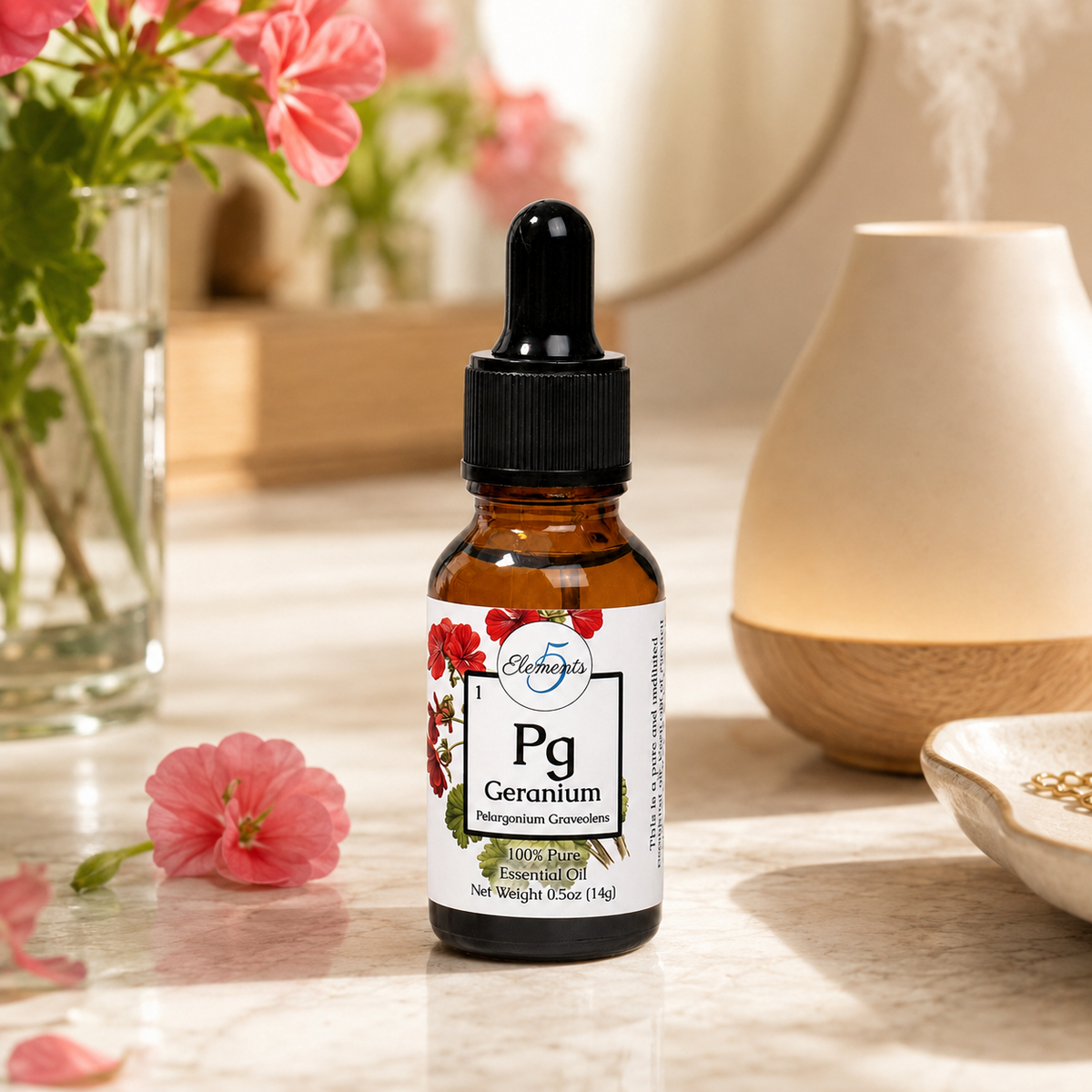 Geranium | Essential Oil | Pelargonium Graveolens