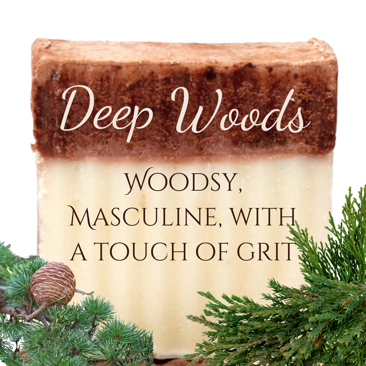 Deep Woods | Barre de savon aux huiles essentielles