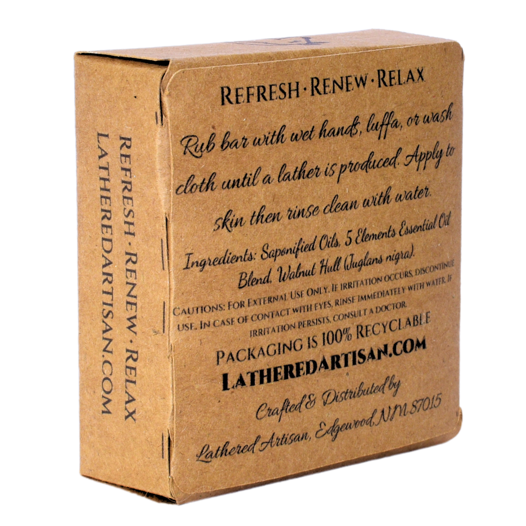 Deep Woods | Barre de savon aux huiles essentielles