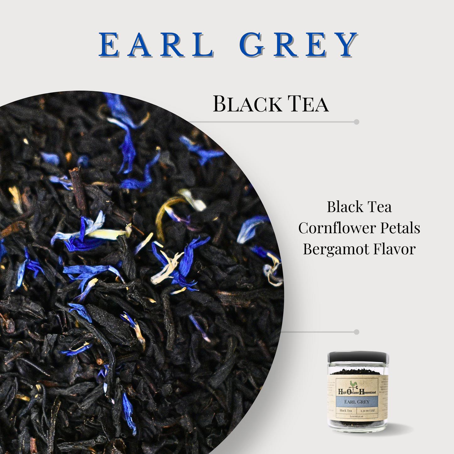 Earl Grey | Black | Loose-leaf Tea