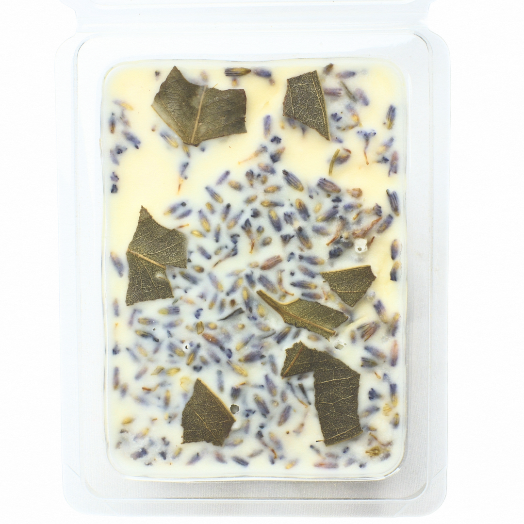 Fondants de cire à la lavande et à l'eucalyptus