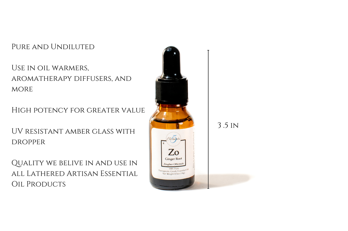 Raíz de jengibre | Aceite esencial | Zingiber officinale