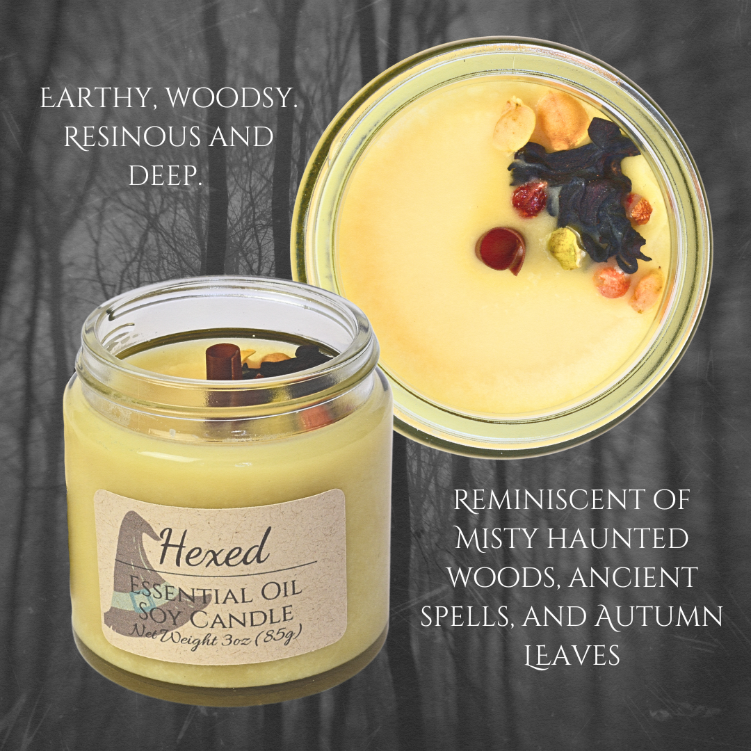 Hexed | Essential Oil | 3 oz Jar Candle