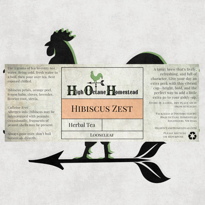 Hibiscus Zest | Herbal | Loose-leaf Tea
