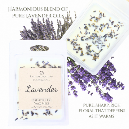 Cera de lavanda derretida