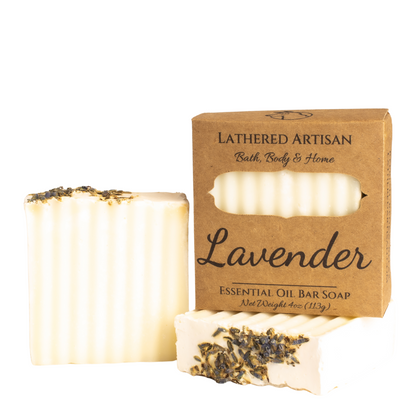Savon à la lavande | Barre d'huiles essentielles