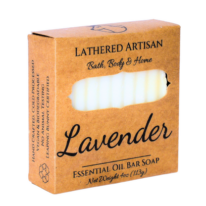Savon à la lavande | Barre d'huiles essentielles