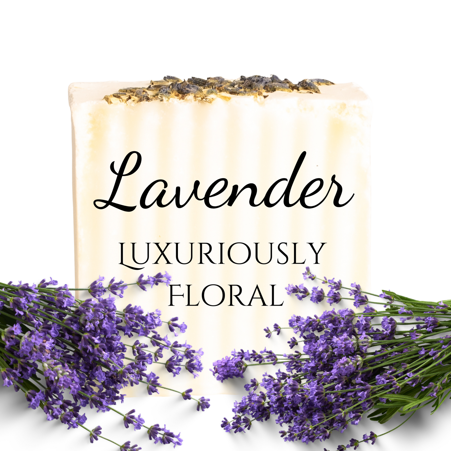 Savon à la lavande | Barre d'huiles essentielles