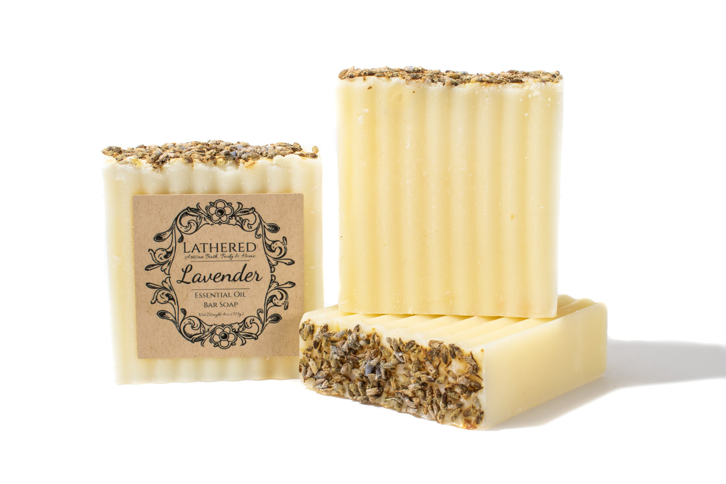Lavender | Essential Oil Bar Soap - Outdated Packaging / Aging Inventory