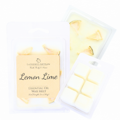 Lemon Lime | Essential Oil | Wax Melts