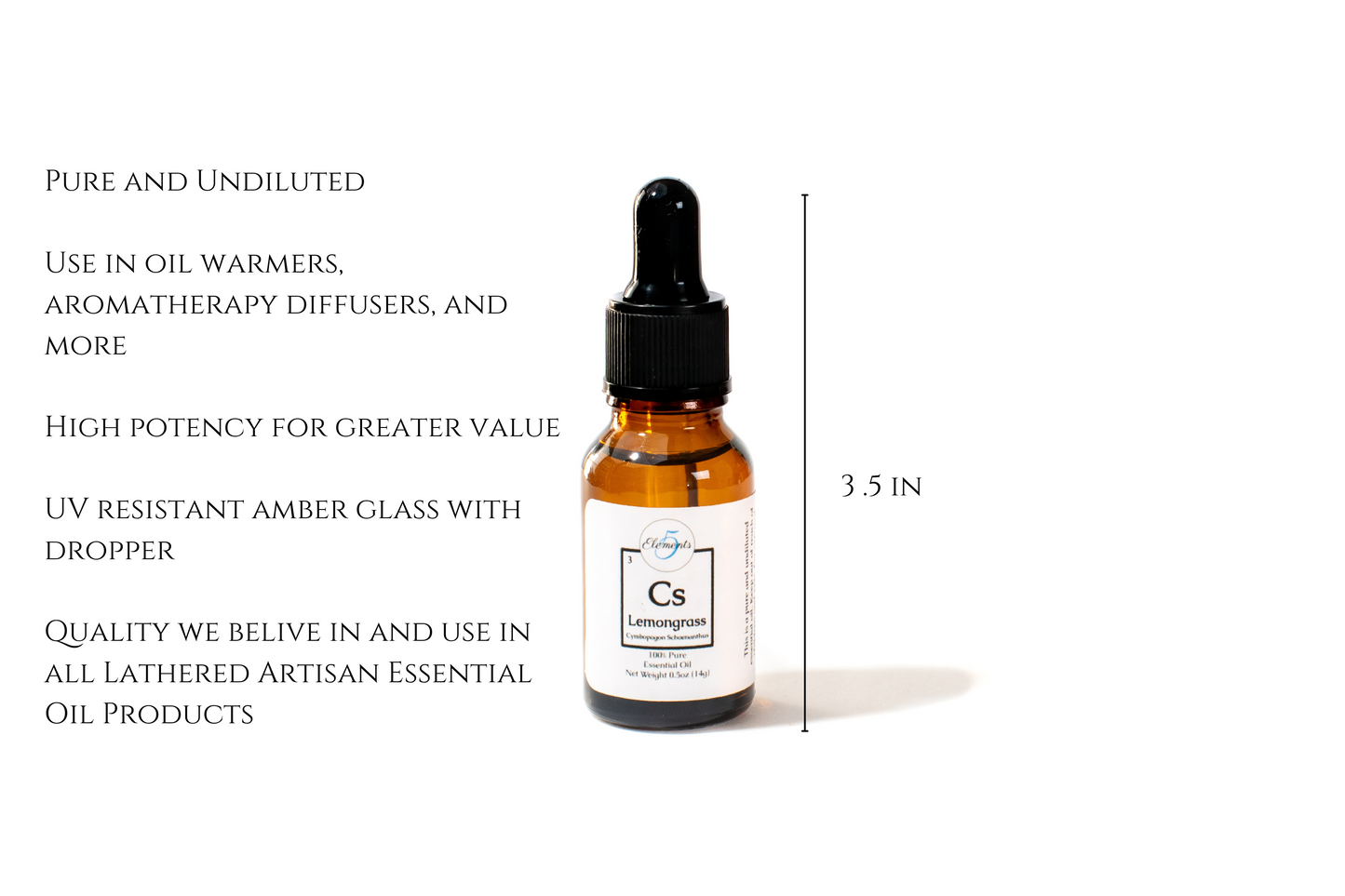 Aceite esencial de limoncillo | Cymbopogon Schoenanthus