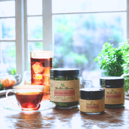 Minted Hibiscus | Herbal | Loose-leaf Tea