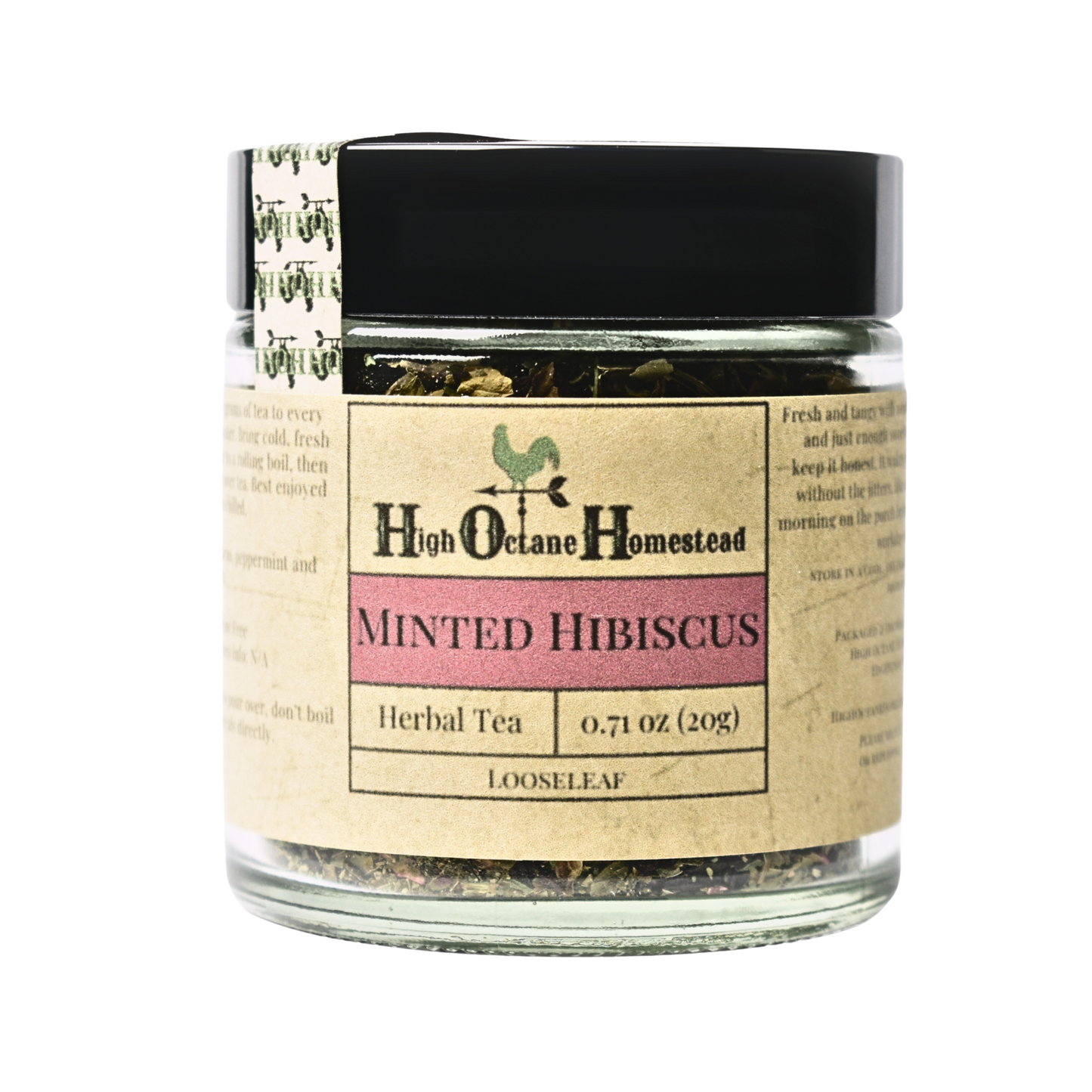 Minted Hibiscus | Herbal | Loose-leaf Tea