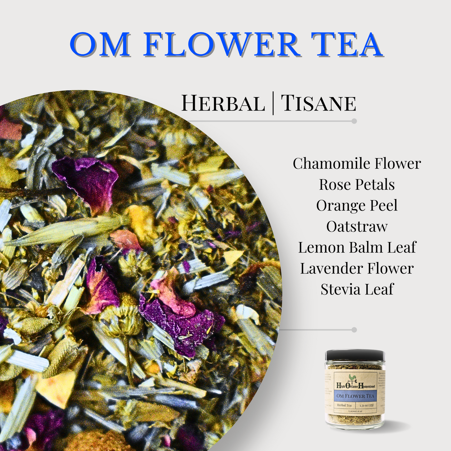 Om Flower Tea | Herbal | Loose-leaf Tea