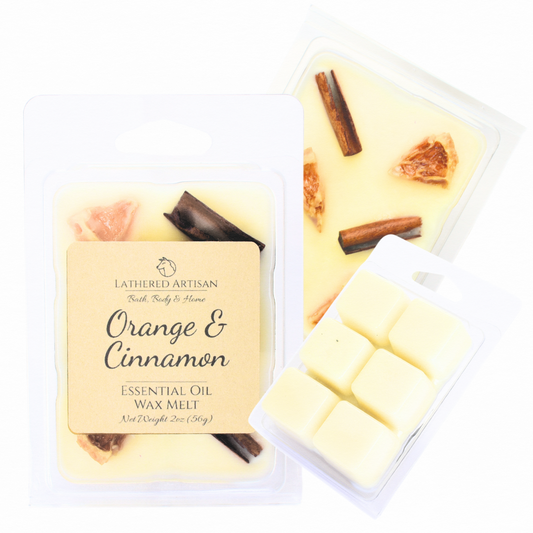 Orange & Cinnamon | Essential Oil | Wax Melts