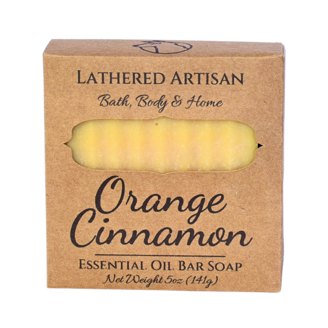 Orange & Cinnamon | Essential Oil Bar Soap