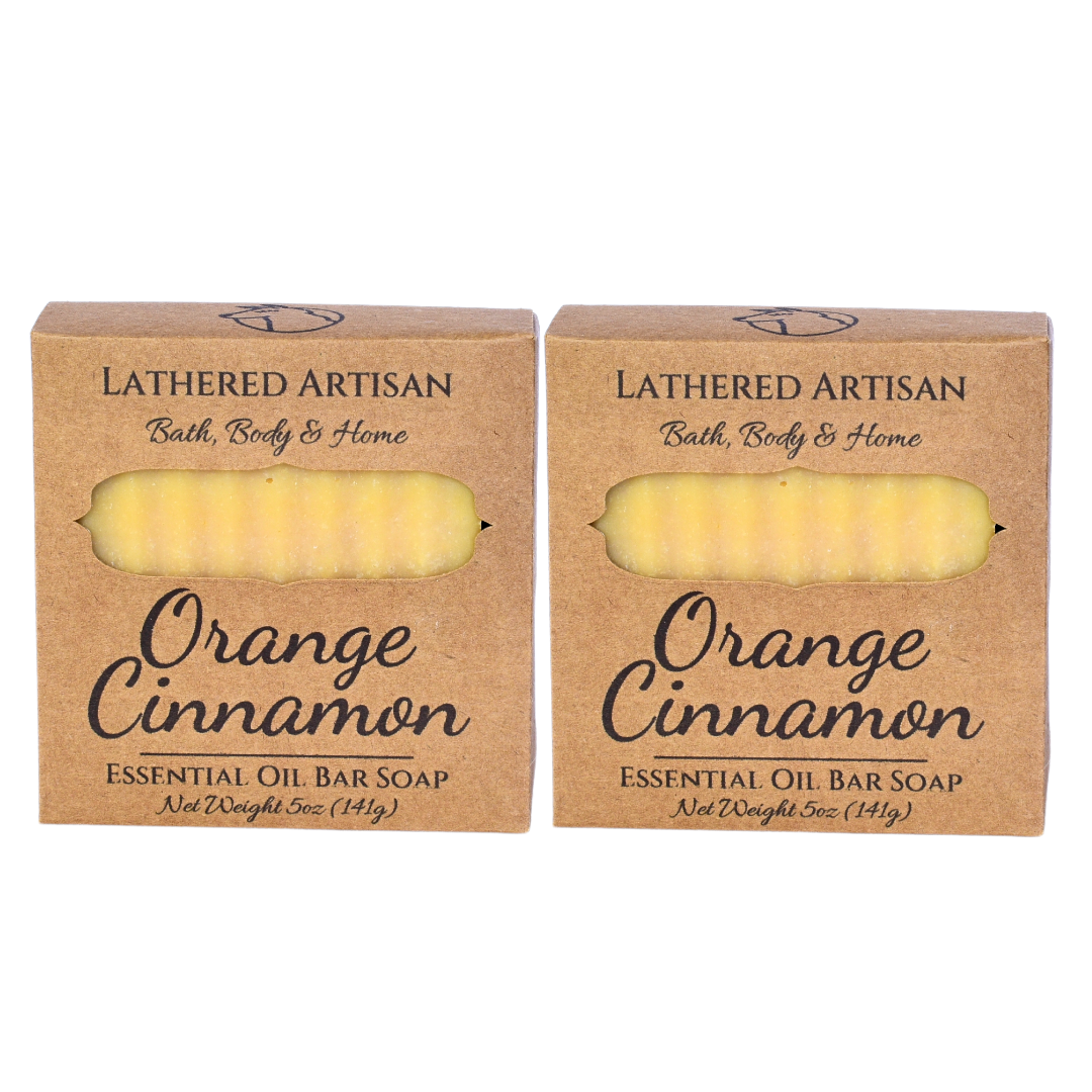 Orange & Cinnamon | Essential Oil Bar Soap