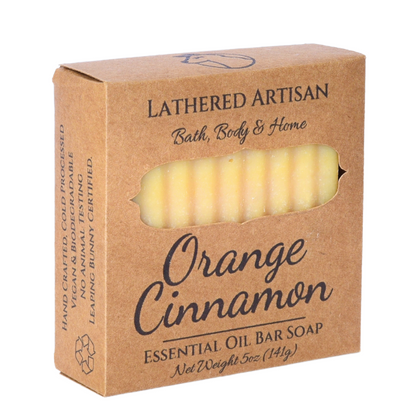 Orange & Cinnamon | Essential Oil Bar Soap