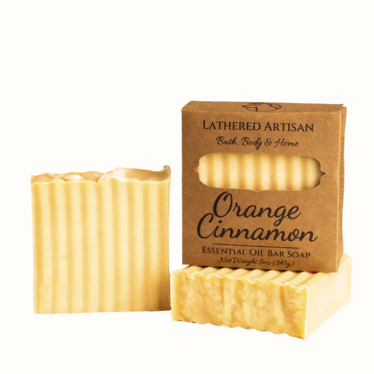 Orange & Cinnamon | Essential Oil | Castile Bar Soap