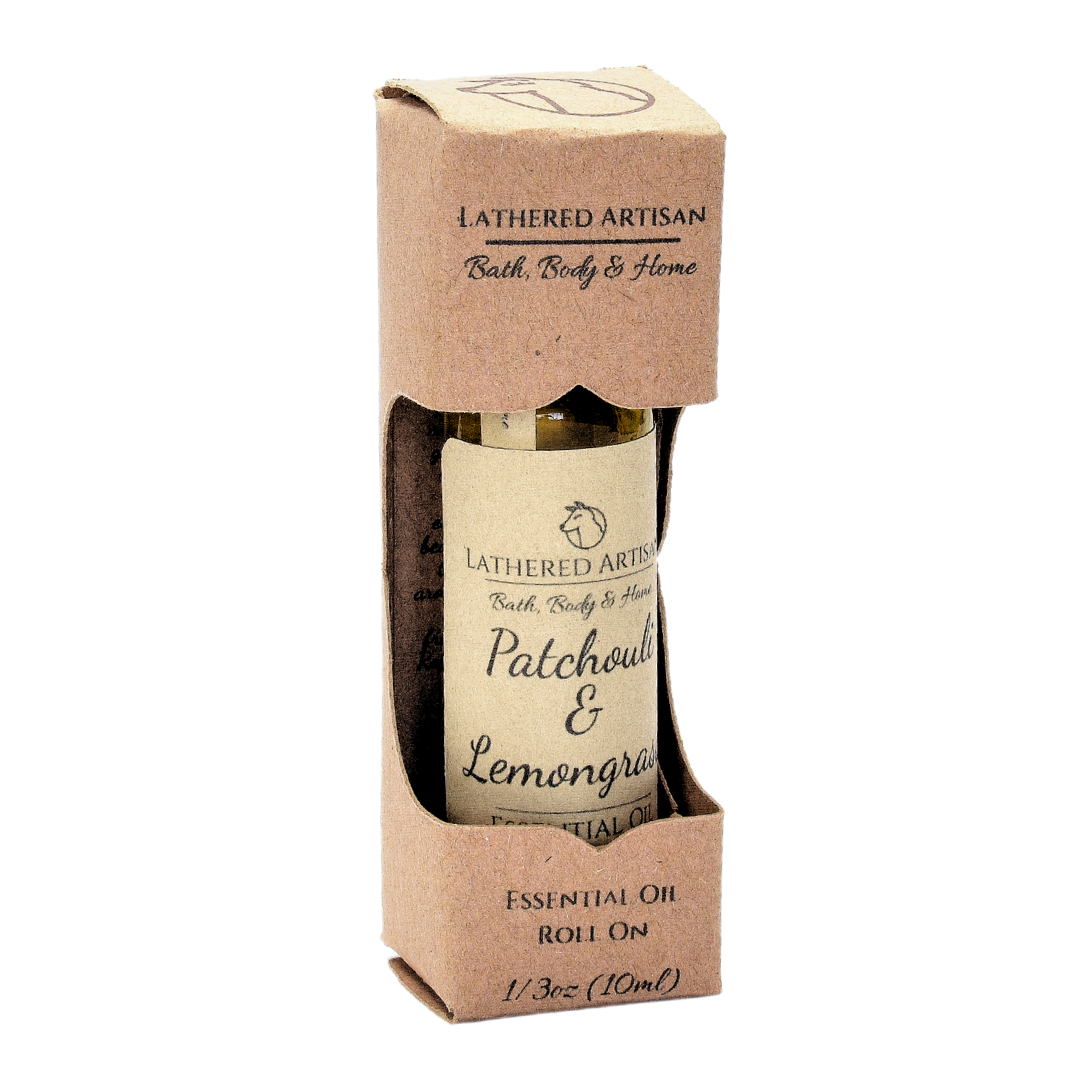 Patchouli & Lemongrass | Unisex Essential Oil Perfume