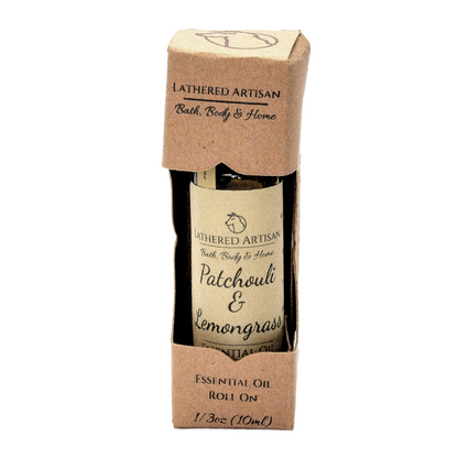 Patchouli & Lemongrass | Unisex Essential Oil Perfume