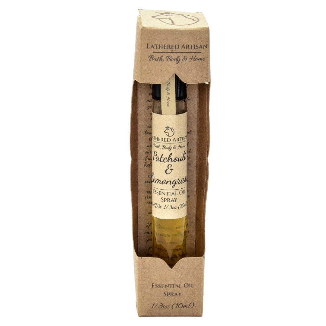 Patchouli & Lemongrass | Unisex Essential Oil Perfume