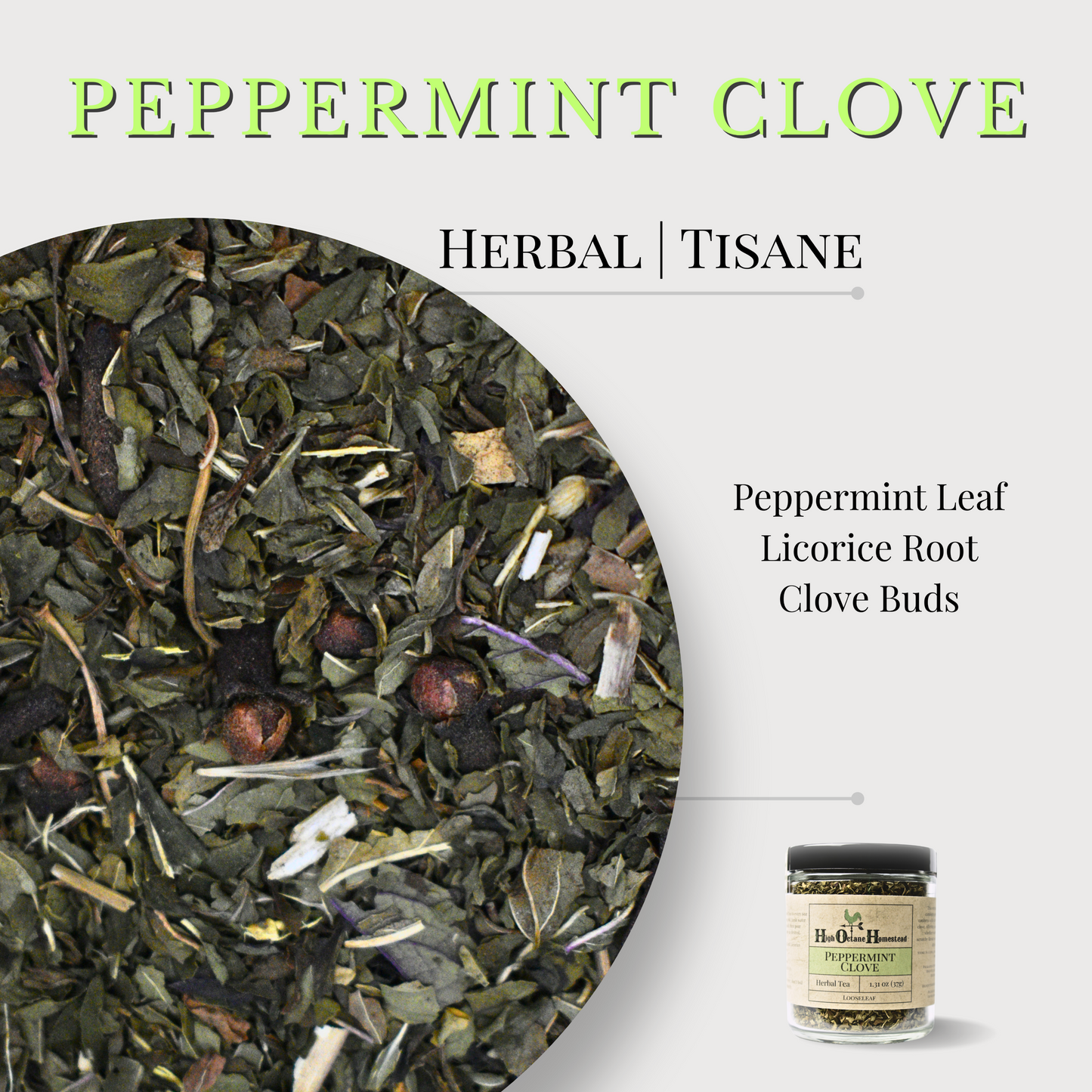Peppermint Clove | Herbal | Loose-leaf Tea