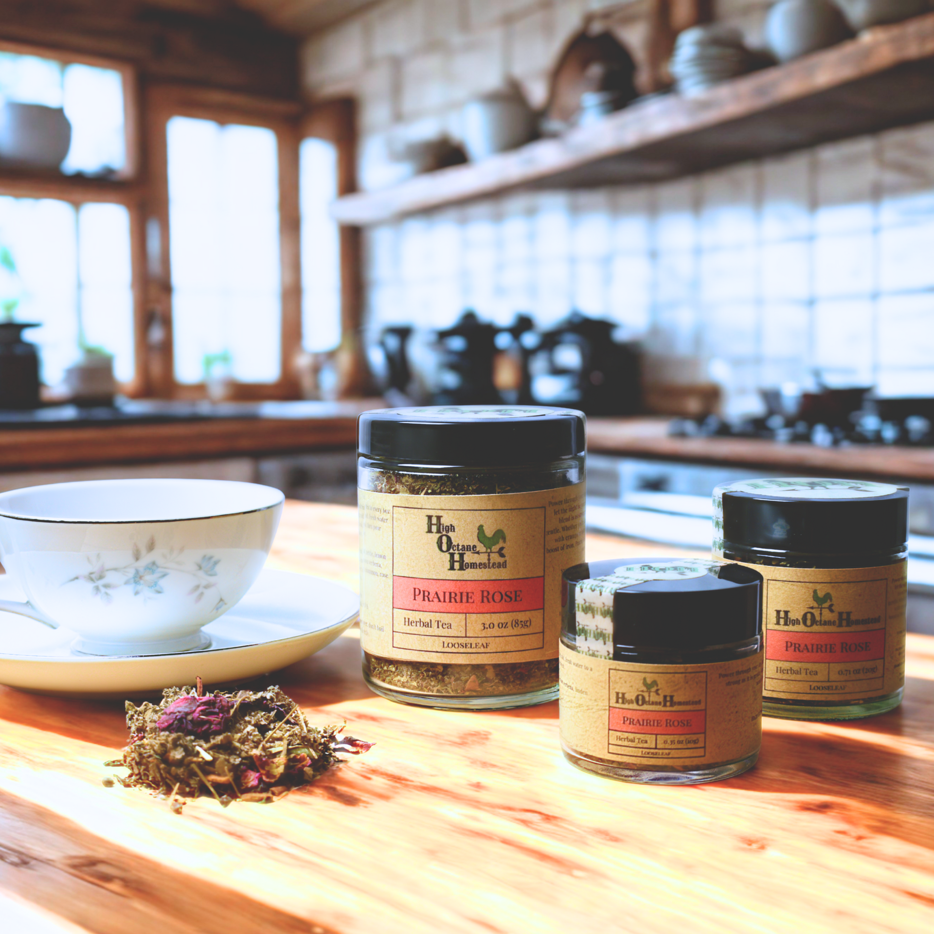 Prairie Rose | Herbal | Loose-leaf Tea – Lathered Artisan