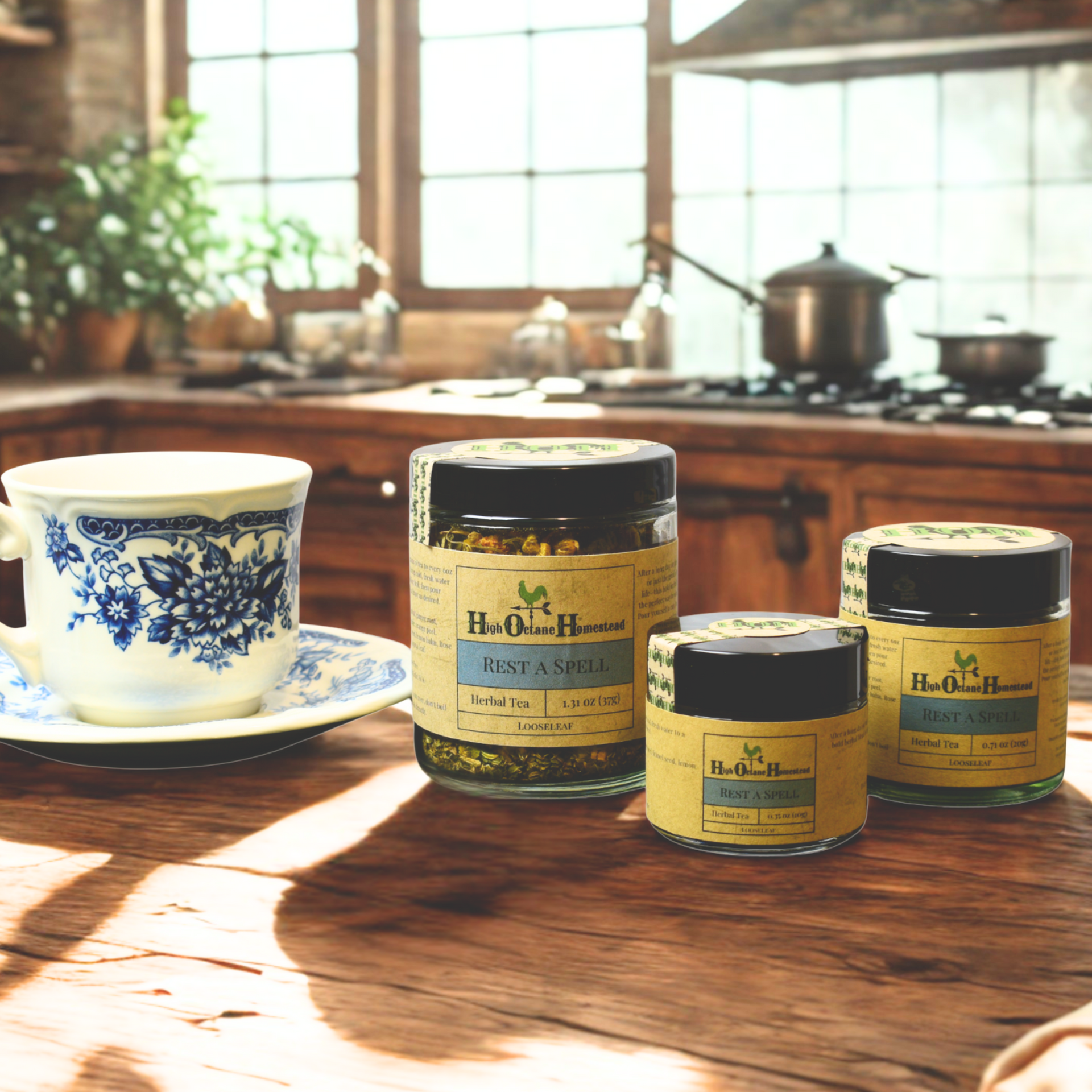 Rest a Spell | Herbal | Loose-leaf Tea – Lathered Artisan