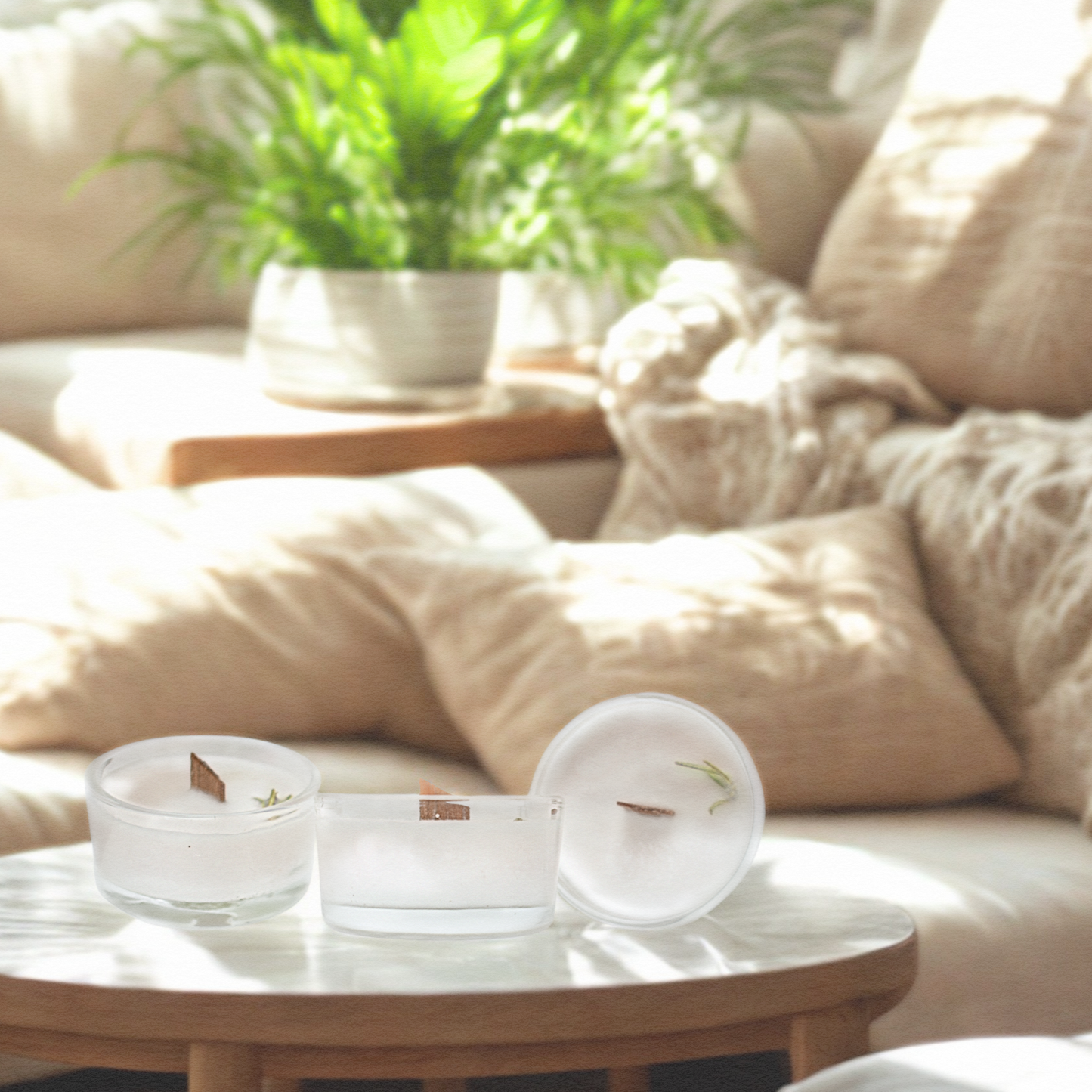 Rosemary | Essential Oil | Tealight Glass Cup Candles