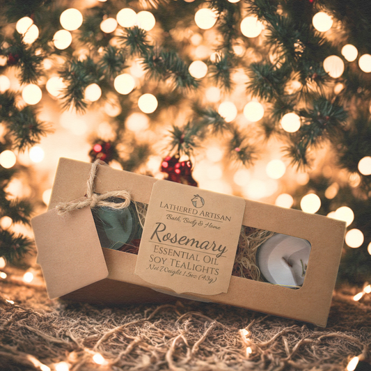 Rosemary | Essential Oil | Tealight Glass Cup Candles