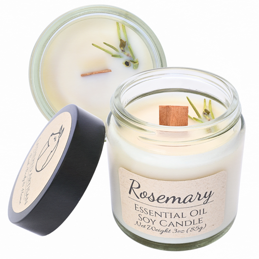 Romero | Vela de aceite esencial