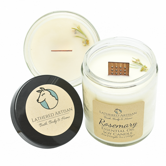 Rosemary | Essential Oil | 7oz Candle