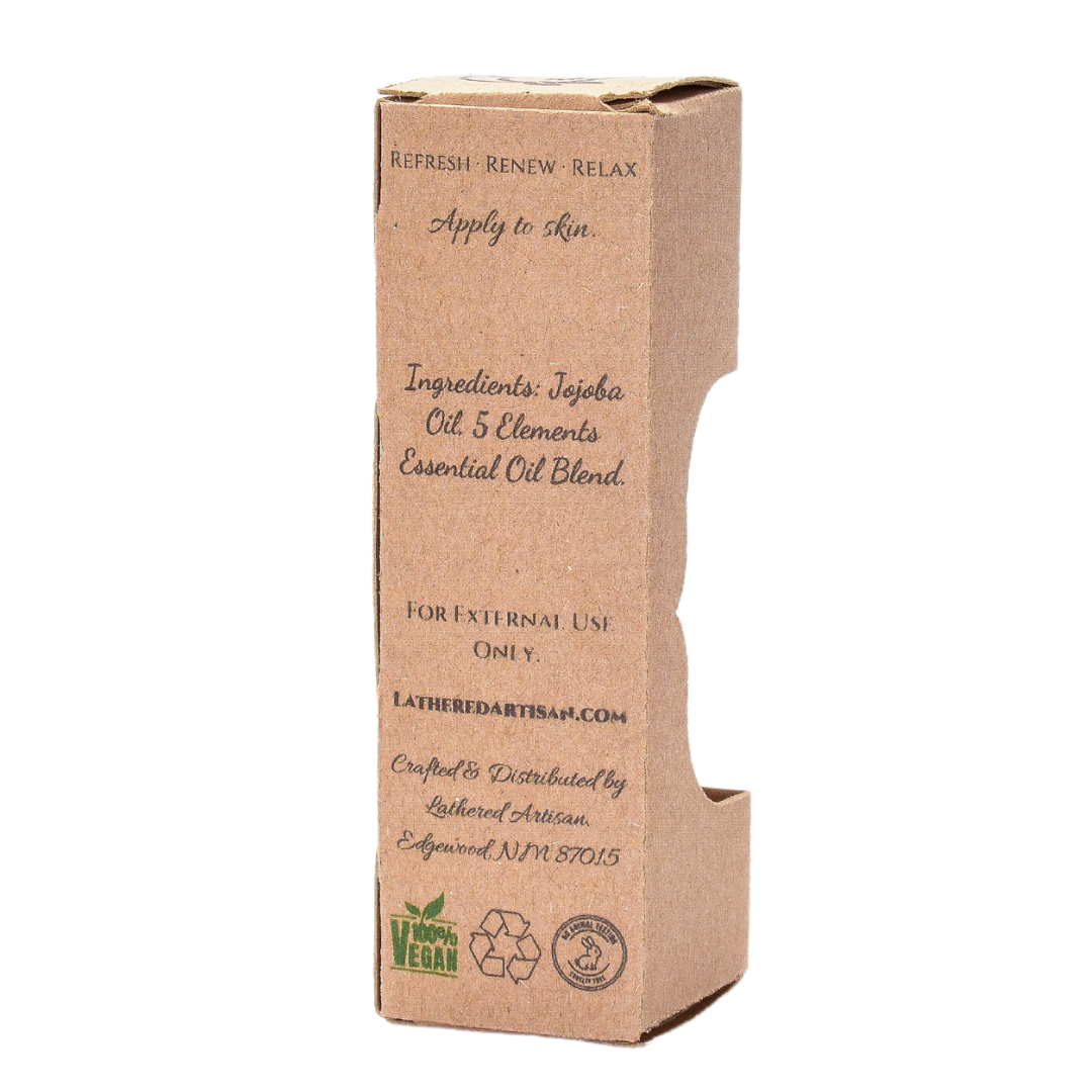 Perfume unisex con aceites esenciales de romero y lavanda