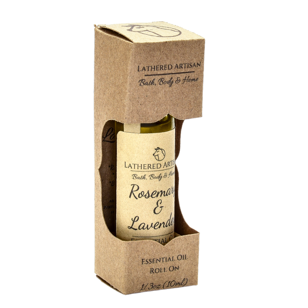 Perfume unisex con aceites esenciales de romero y lavanda