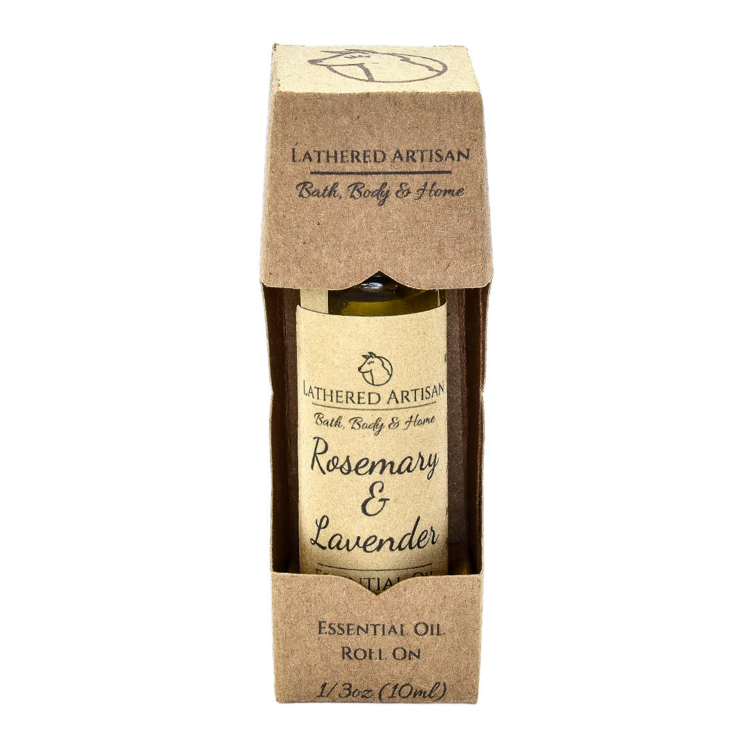 Perfume unisex con aceites esenciales de romero y lavanda