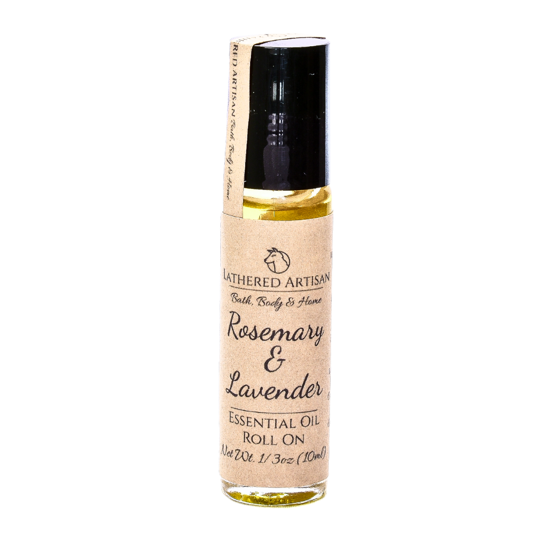 Perfume unisex con aceites esenciales de romero y lavanda