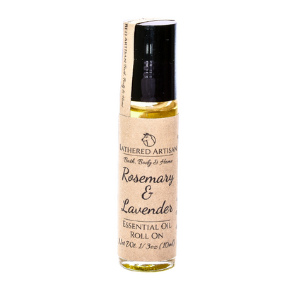 Perfume unisex con aceites esenciales de romero y lavanda