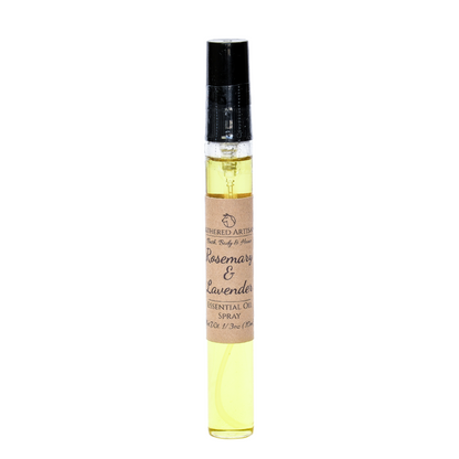 Perfume unisex con aceites esenciales de romero y lavanda
