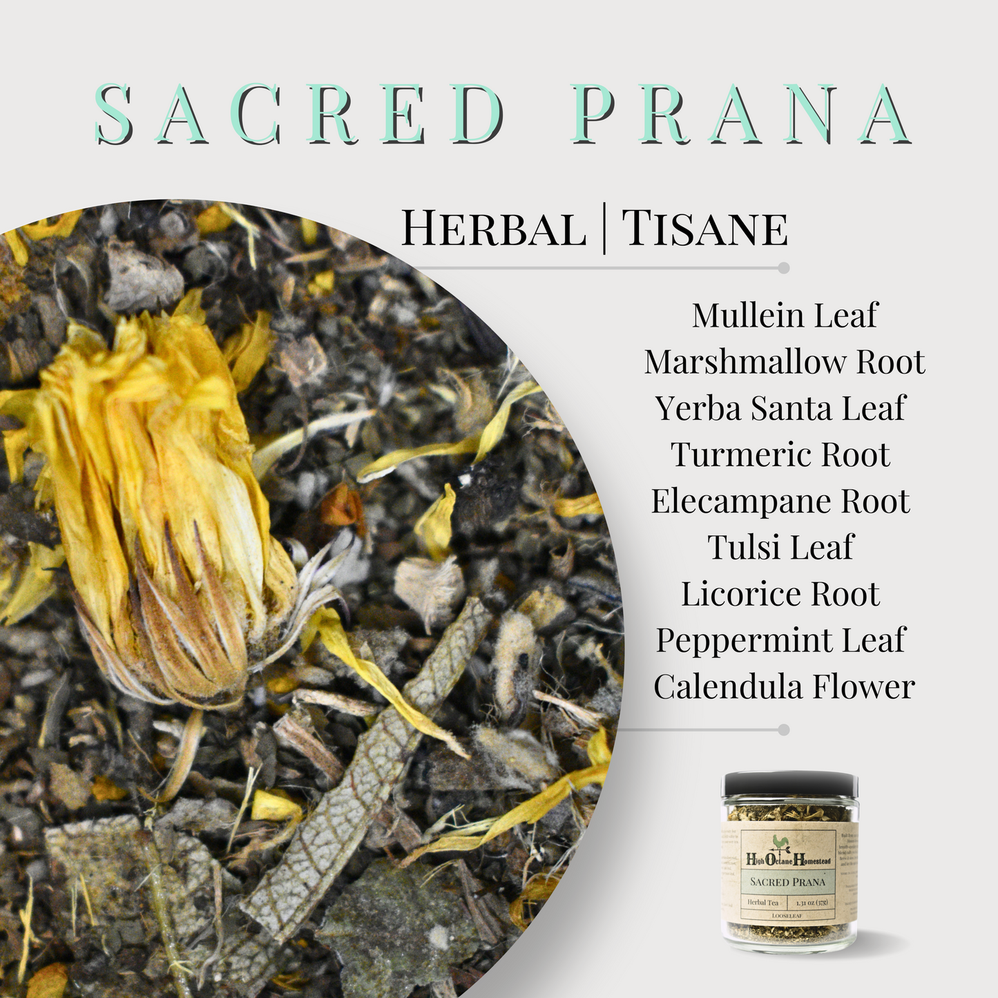 Sacred Prana | Herbal | Loose-leaf Tea