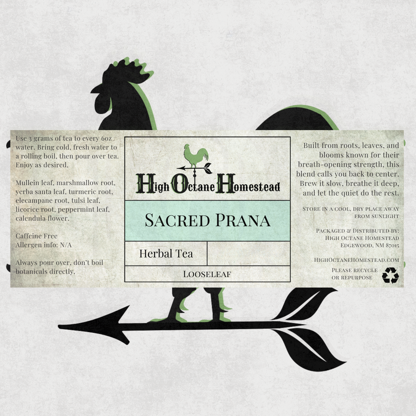 Sacred Prana | Herbal | Loose-leaf Tea