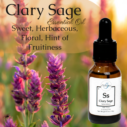 Clary Sage | Essential Oil | Salvia sclarca