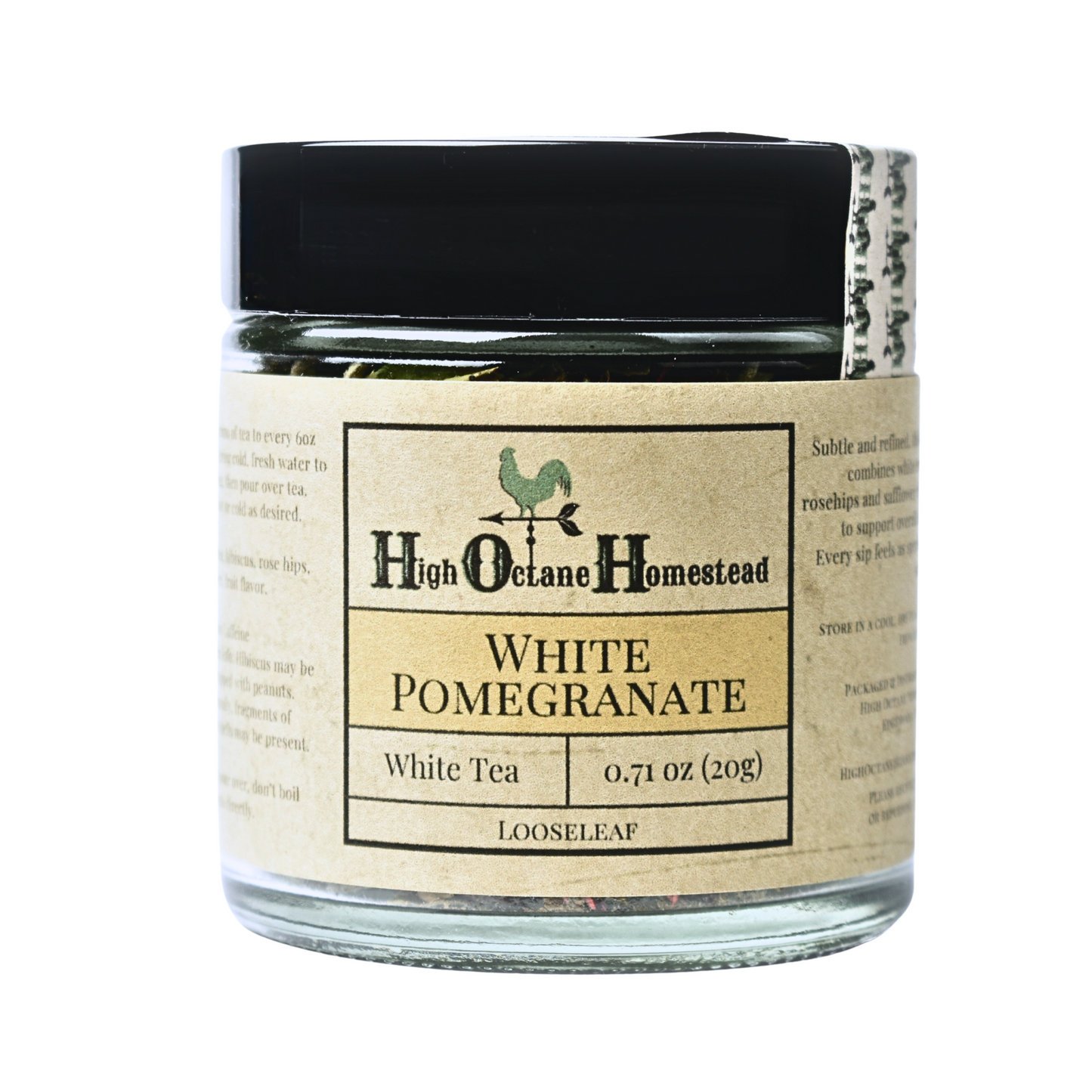White Pomegranate | White | Loose-leaf Tea